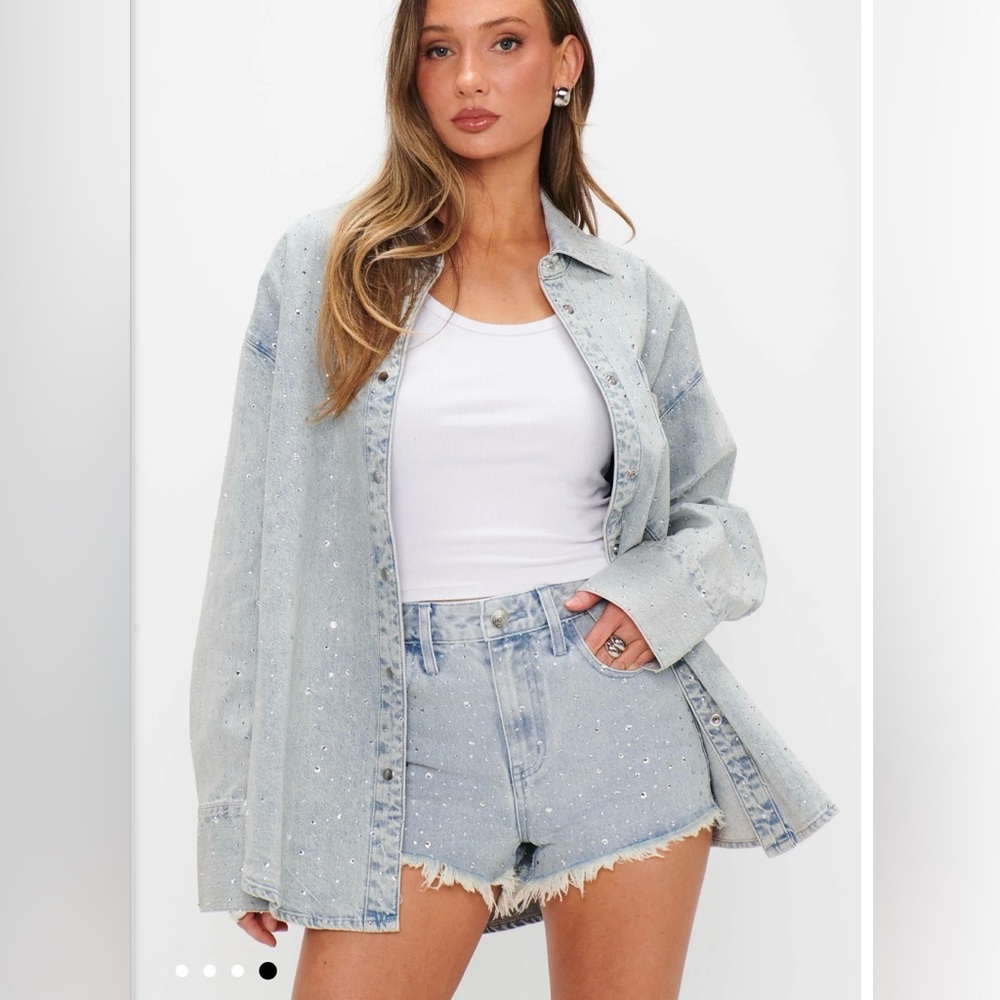 Show me your Mumu Lincoln Shirt Jacket - Picture 4 of 5